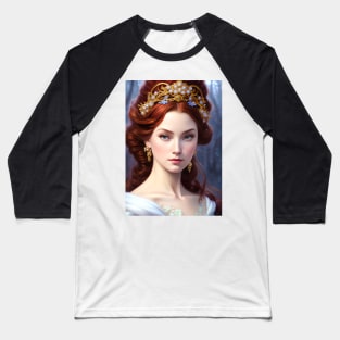 Princess Anna Painting Baseball T-Shirt